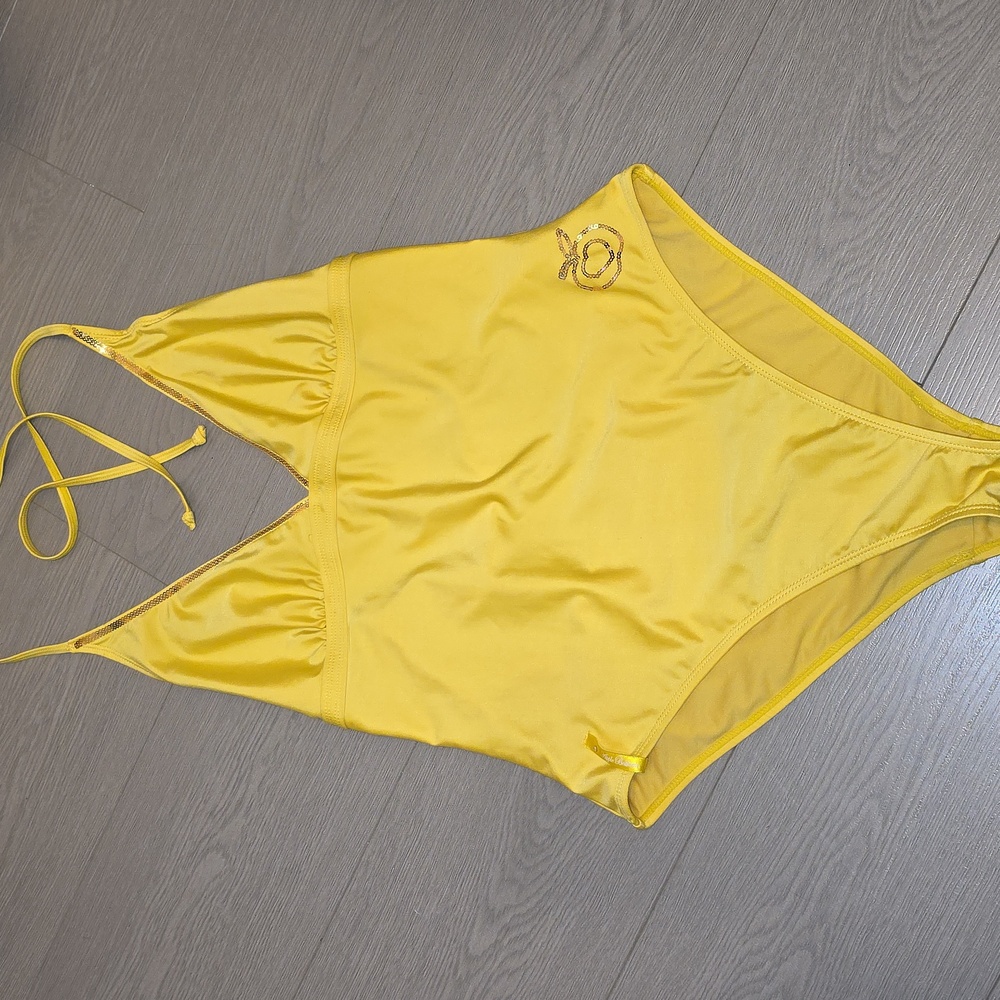 Apple Bottoms Yellow One-Piece Swimsuit (REPOSH)